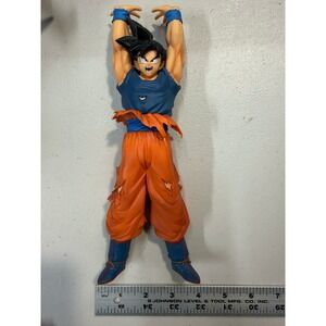 Banpresto Dragon Ball Z Goku Spirit Bomb Figure Battle Damaged Orange Gi 7"